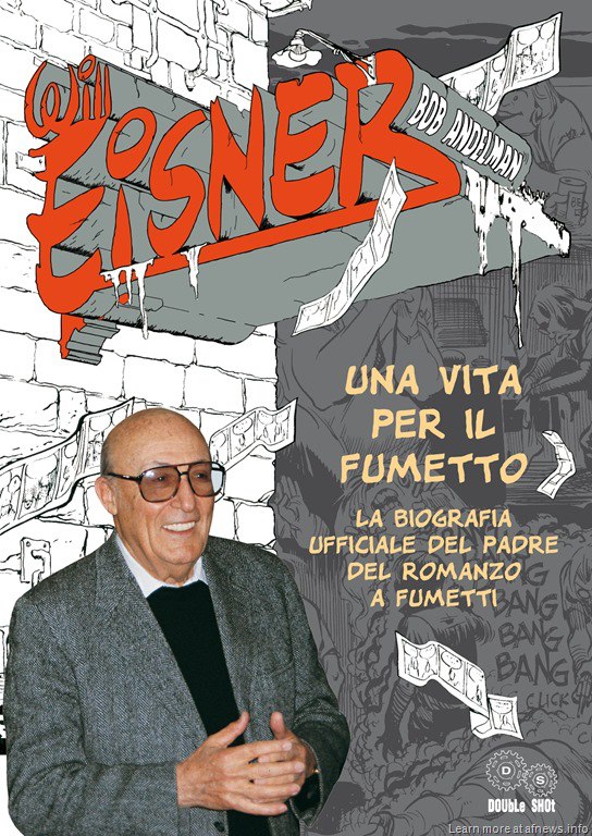 Will Eisner: A Spirited Life, Bob Andelman, Italian edition, Will Eisner – una vita per il fumetto