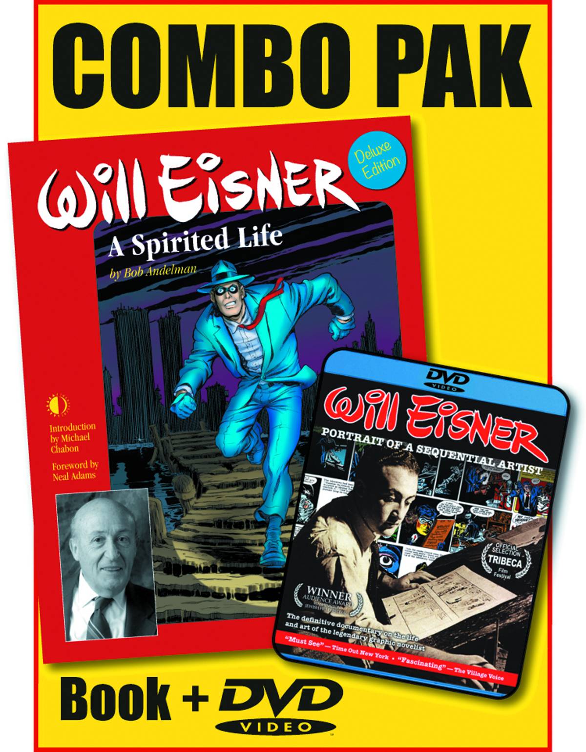 Will Eisner: A Spirited Life and Will Eisner: Portrait of a Sequential Artist book/DVD combo package